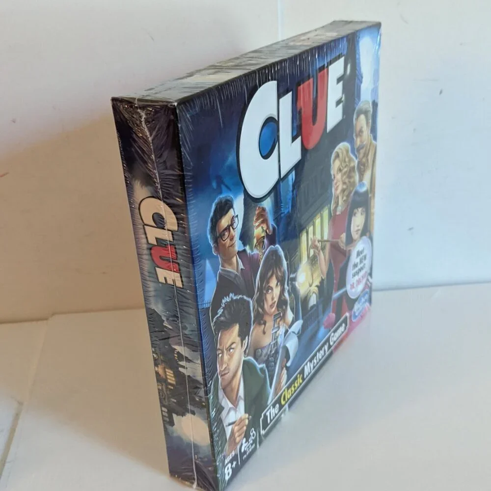 NWT Clue Dr Orchid Classic Mystery Board Game Sealed Crime Hasbro Halloween NEW